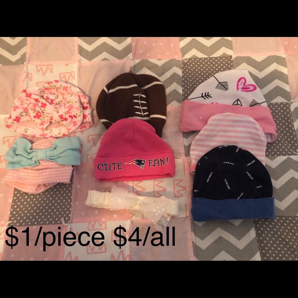 Baby girl clothes shoes hats